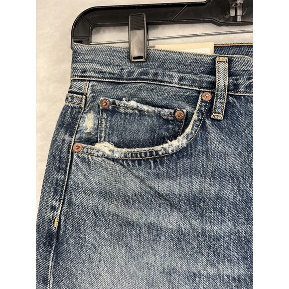 Agolde RILEY HIGH RISE STRAIGHT CROP IN FREQUENCY - Picture 6 of 14